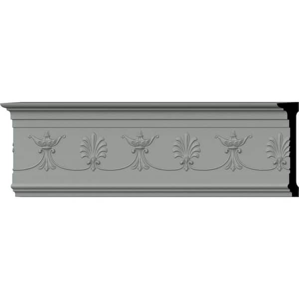 Ekena Millwork SAMPLE - 1-3/4 in. x 12 in. x 7-1/2 in. Polyurethane Emeryville Chair Rail
