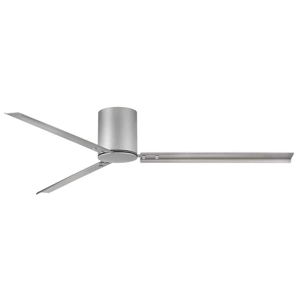 Indy Flush 72.0 in. Indoor/Outdoor Brushed Nickel Ceiling Fan with Remote Control price history on PriceWatchPro