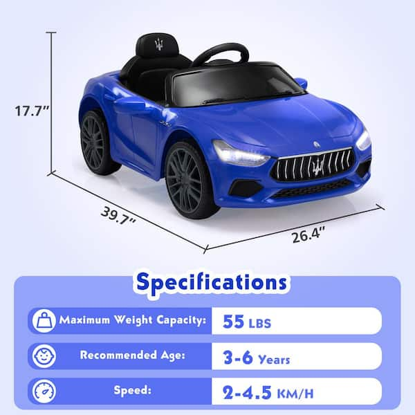 12v maserati ride sales on