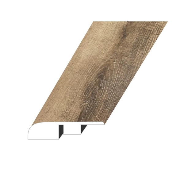null Bellator Kala Oak 0.6 in. Thick x 1.4 in. W x 94.5 in. L SPC Vinyl End Cap Molding