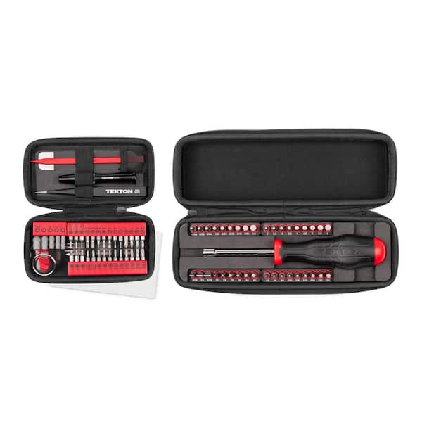 TEKTON 1/4 in. Everybit Tech Rescue Kit and Bit/Screwdriver Set with Cases (83-Piece)