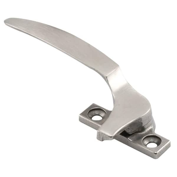 Casement Locking Handle, 1-3/8 in. Holes, White Bronze Casting, Left Hand