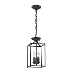Foyer Collection 3-Light Oil-Rubbed Bronze Pendant