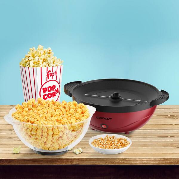 Stirring popcorn deals maker