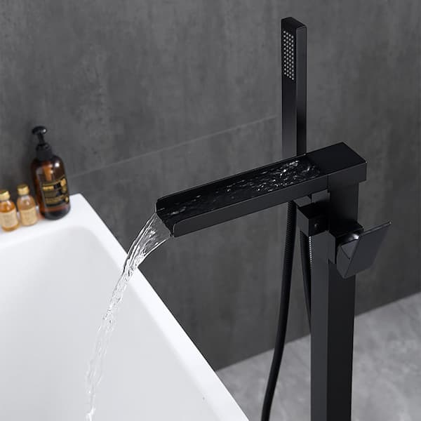 Boyel Living Freestanding Single Handle, Bathtub Wall Faucet
