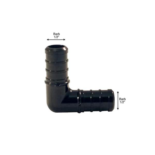 90 Degrees Black Polypipe Angle 