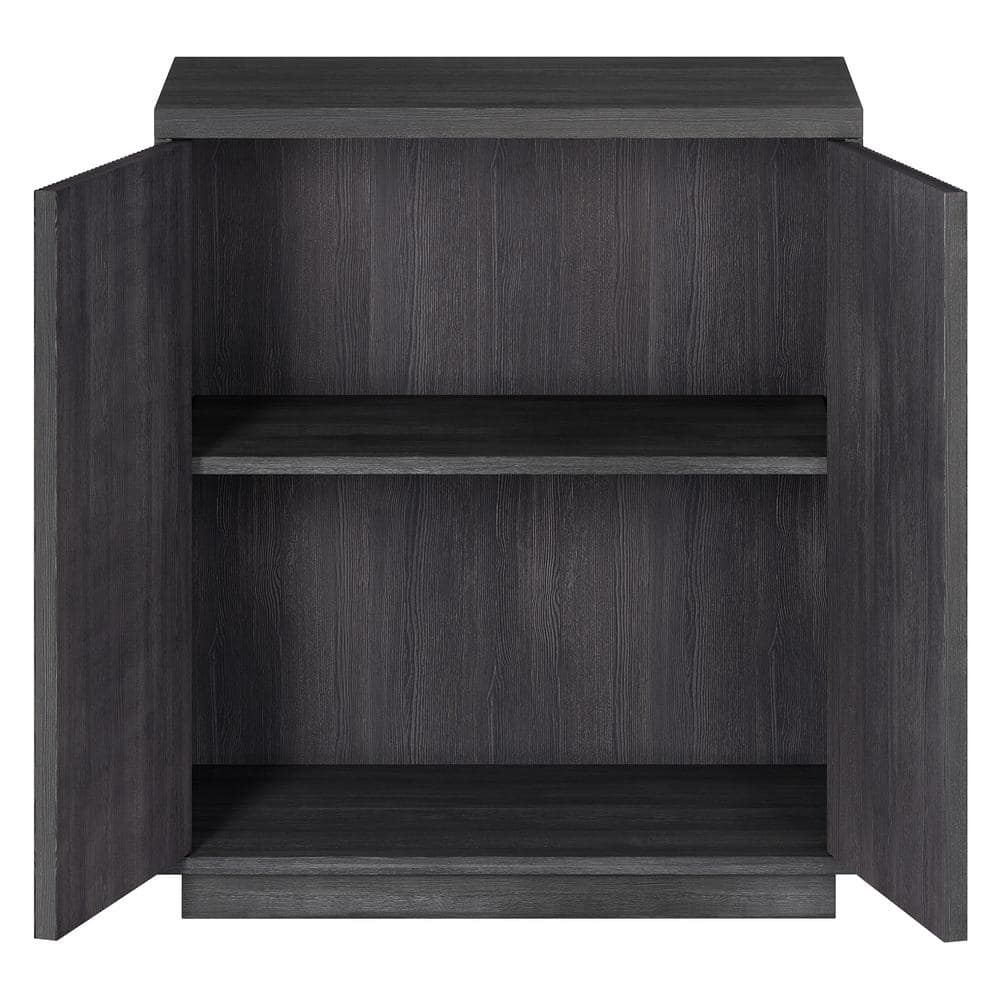 Alston 28" Charcoal Gray Freestanding Adjustable Office Storage Cabinet