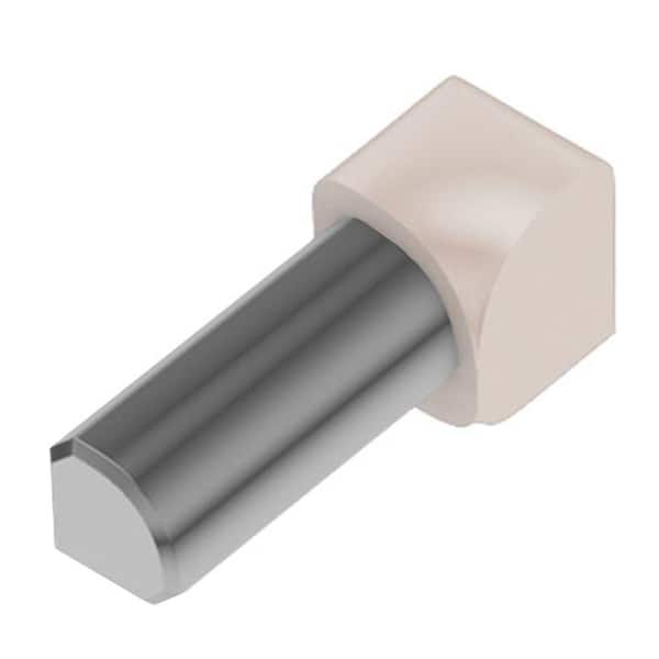 Schluter Rondec Bahama Color-Coated Aluminum 1/2 in. x 1 in. Metal 90° Inside Corner