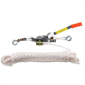 Maasdam Pow'R Pull 1,500 lb. 3/4 Ton Capacity 10:1 Leverage Rope Puller ...