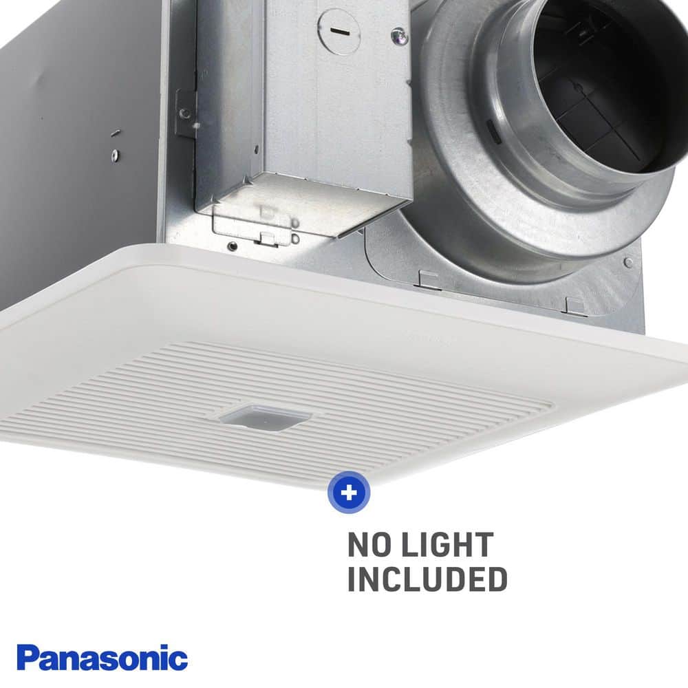 WhisperSense White Ceiling Mount Ventilation Fan with Dual Sensor