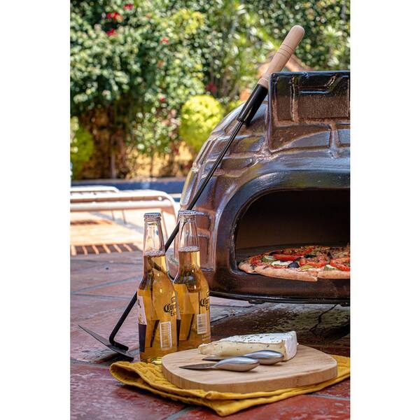 Evergreen Palermo Textured Brick Talavera Countertop WoodFired Outdoor