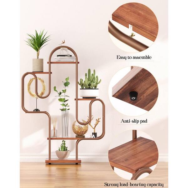 3-Pack Mixed Size Corner Shelf for Speakers, Books, Decor, Plants