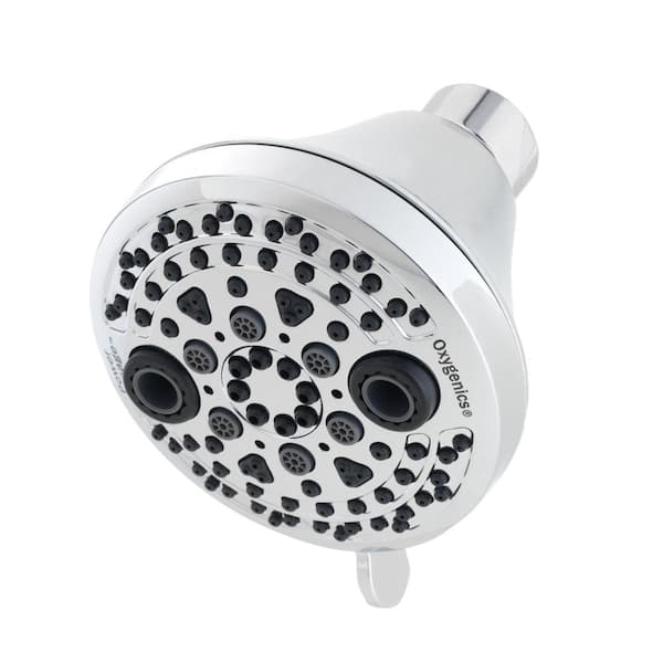 Oxygenics PowerMassage Chrome Fixed Shower Head