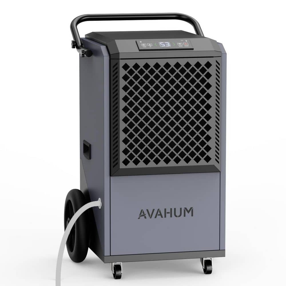 320 pt. 9000 sq. ft. Bucketless Commercial Dehumidifier in. Gray with Auto Defrost, 417 CFM Airflow, and Portable Wheels price history on PriceWatchPro