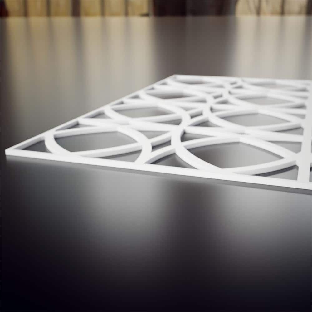 Large White PVC Decorative Fretwork Wall Panels