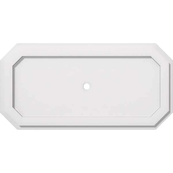 1 in. x 26 in. x 13 in. PVC Medallion Moulding
