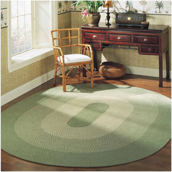 8 Ft X 11 Oval Braided Area Rug, Oval Braided Throw Rugs