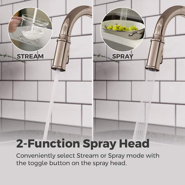 Pfister Colfax Single Handle Pull Down Sprayer Kitchen Faucet with