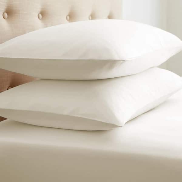 Becky Cameron Performance Ivory King Pillowcases (Set of 2)