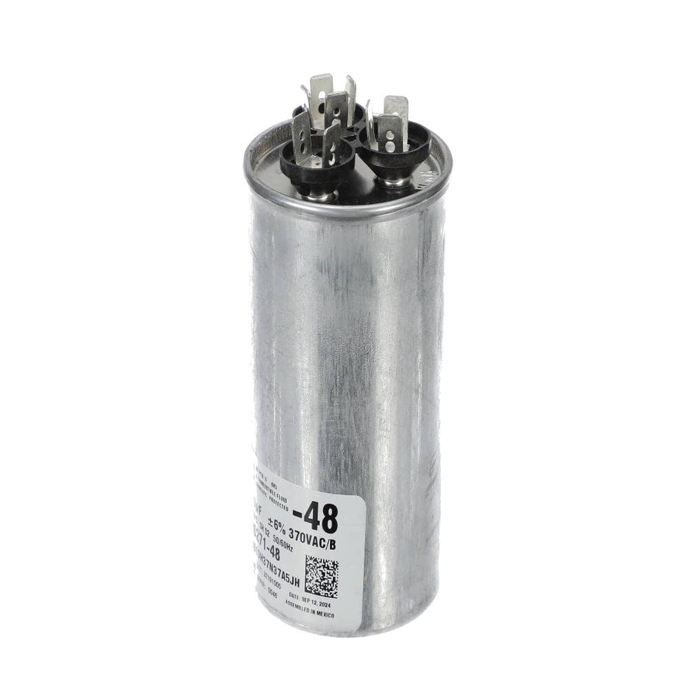 Dual Capacitor, 45/10Uf, 370Vac, 50/60Hz, Round Type 43-26271-48 price history on PriceWatchPro
