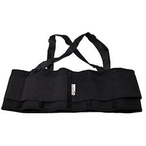Lifting Support Weight Belt in Black