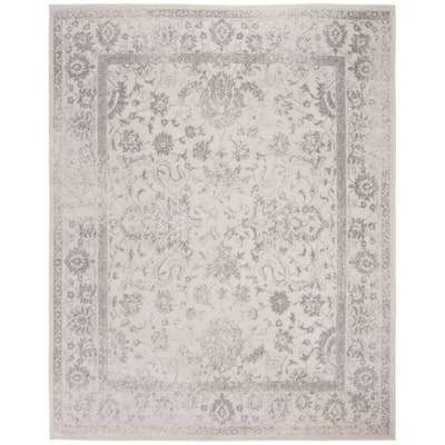 Safavieh Adirondack Ivory/Silver 10 Ft. X 10 Ft. Round Area Rug-ADR109C ...