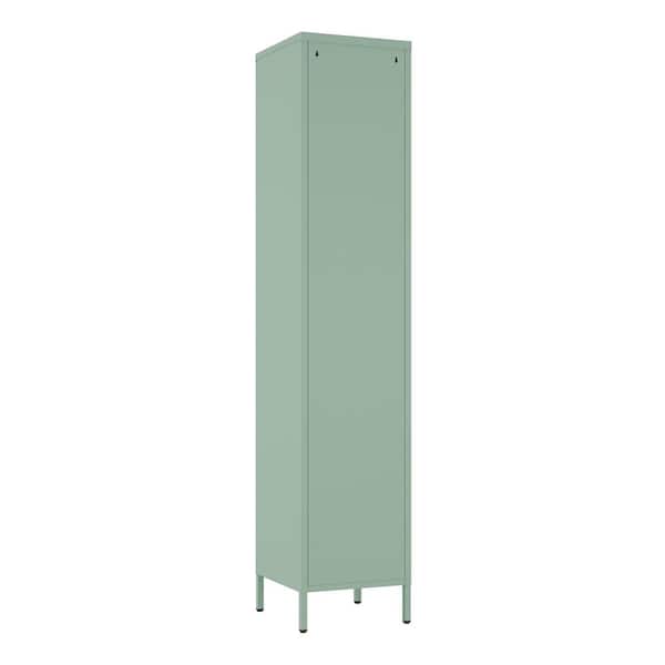 Manhattan Comfort Naomi 5-Adjustable Shelf Steel Single Locker