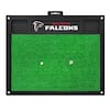 Atlanta Falcons 20'' x 17'' Golf Driving Range Mat - Green