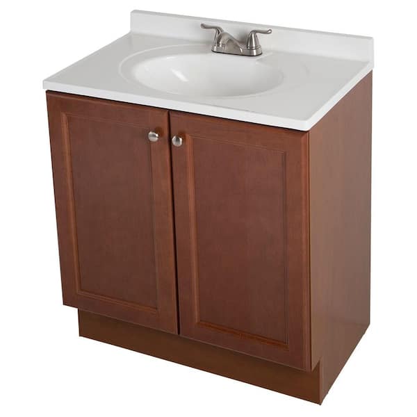 Glacier Bay Vanity Pro All In One 31, Vanities For Bathrooms At Home Depot