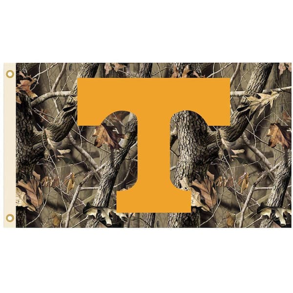 BSI Products NCAA 3 ft. x 5 ft. Realtree Camo Background Tennessee Flag