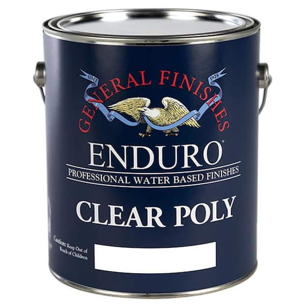 General Finishes 1 gal. Flat Enduro Clear Poly Interior Topcoat