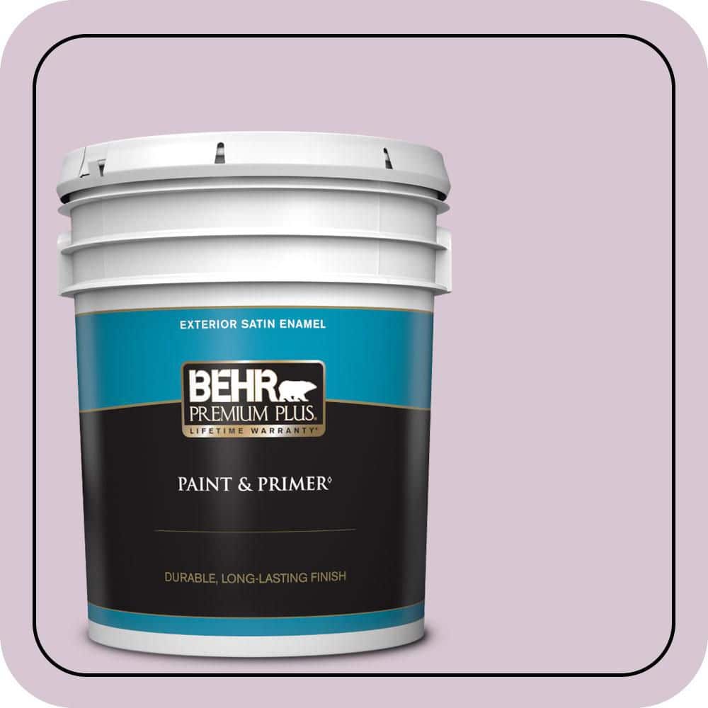 5 gal. #680E-3 Rosy Lavender Satin Enamel Exterior Paint & Primer price history on PriceWatchPro