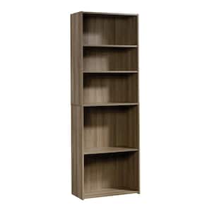 Beginnings 71 in. Summer Oak Engineered Wood 5-Shelf Bookcase