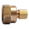 LTWFITTING 5/16 in. O.D. Comp x 1/4 in. FIP Brass Compression Adapter  Fitting (5-Pack) HF665405 - The Home Depot