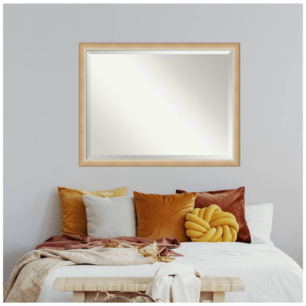 Eva Ambre Gold and Silver Gradient Oversized Wall Mirror 43x33