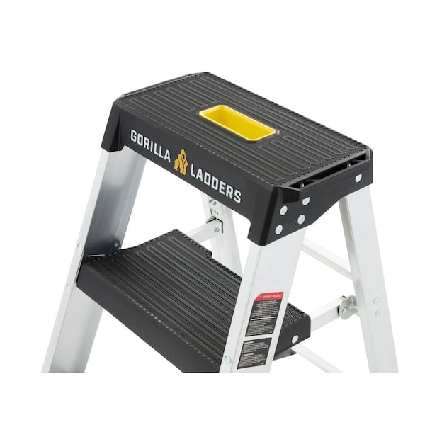 ウルフダウン　WDC70mh　GORILLA Gorilla Ladders 2.5 ft. Aluminum Step Ladder 9 ft. Reach Pro