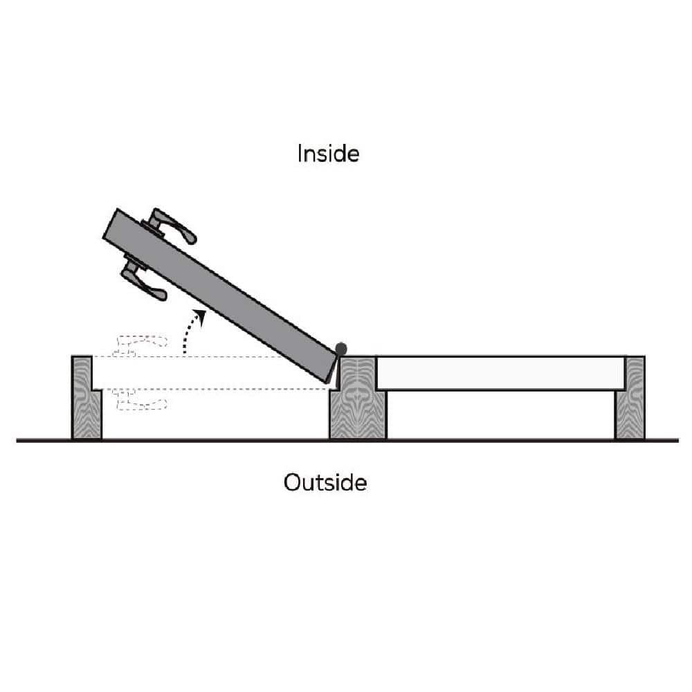 63 in. x 81.75 in. Clear Glass Majestic Steel Right-Hand Inswing 15 Lite Patio Door