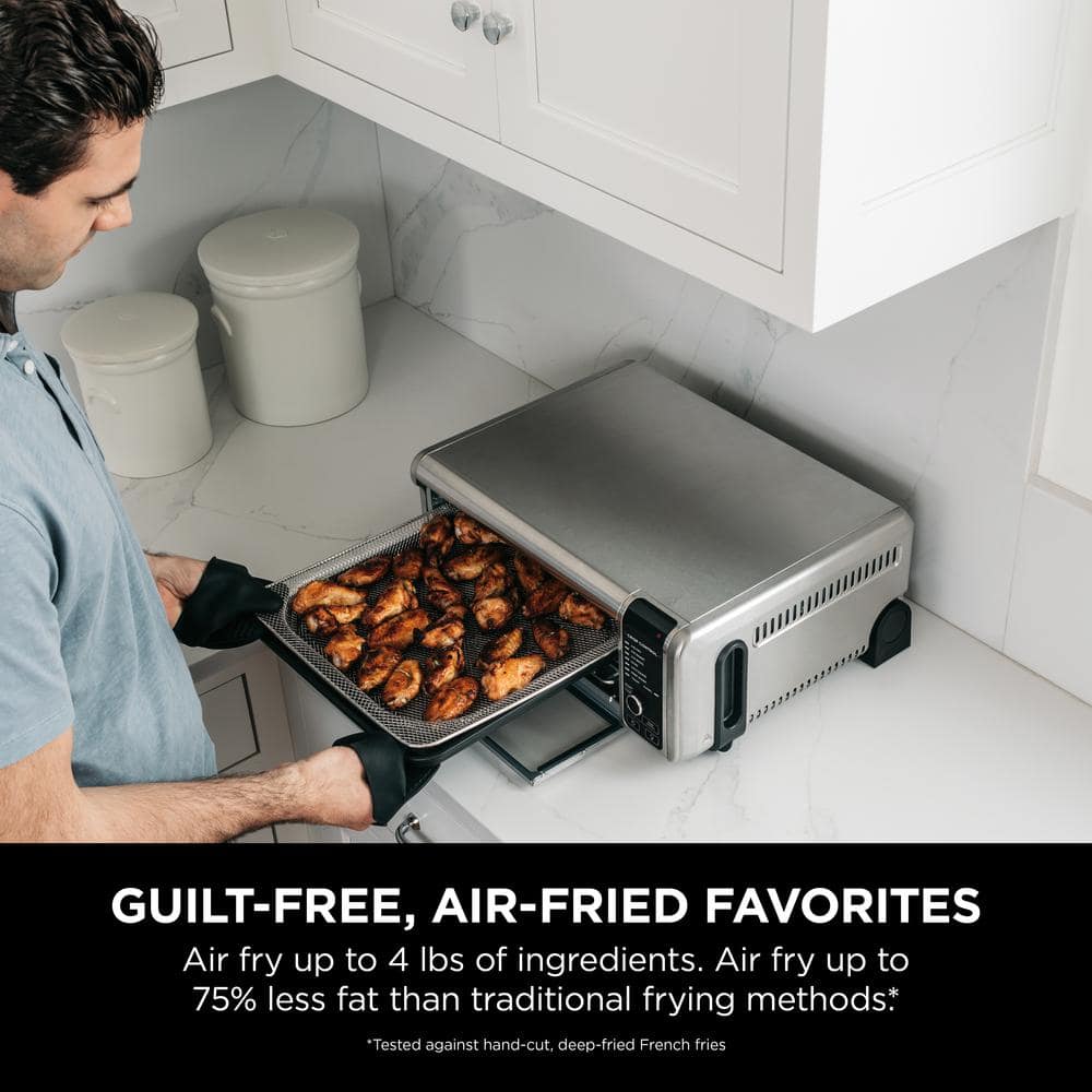 Stainless Steel Digital Air Fryer Oven with Keep Warm Function