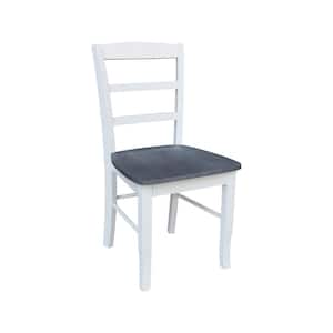 White/Heather Gray Madrid Dining Chair (Set of 2)