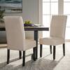 Pertica Contemporary Upholstered Striped Dining Chairs - Set of 2 – English  Elm