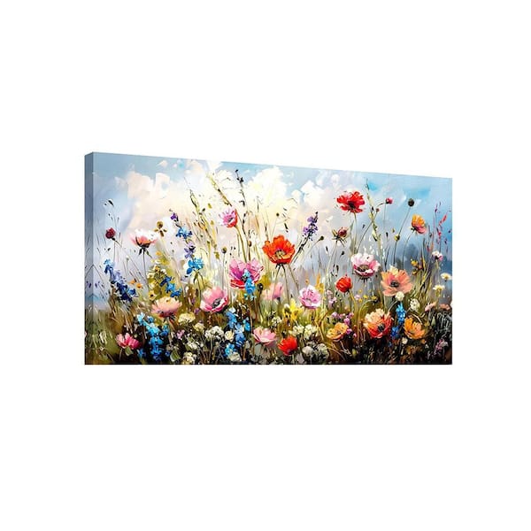 Large Wall Art for Living Room Canvas Prints, Farmhouse Nature Floral Botanical Wall Decor