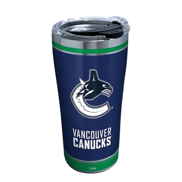 Tervis NHL Vancouver Canucks Shootout 20 oz. Stainless Steel Tumbler with Lid
