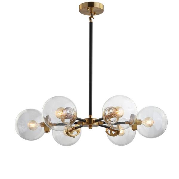 camryn round glass chandelier