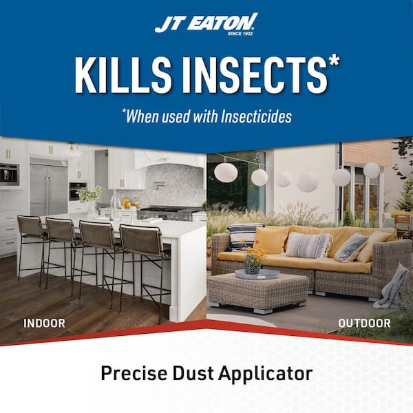 Insecticidal Duster with Red Powder Coat Finish for Boric Acid or Diatomaceous Earth (18-Pack)