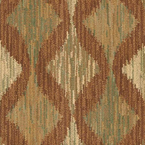 Natural Harmony Wandering Highway Terra Custom Rug with Pad