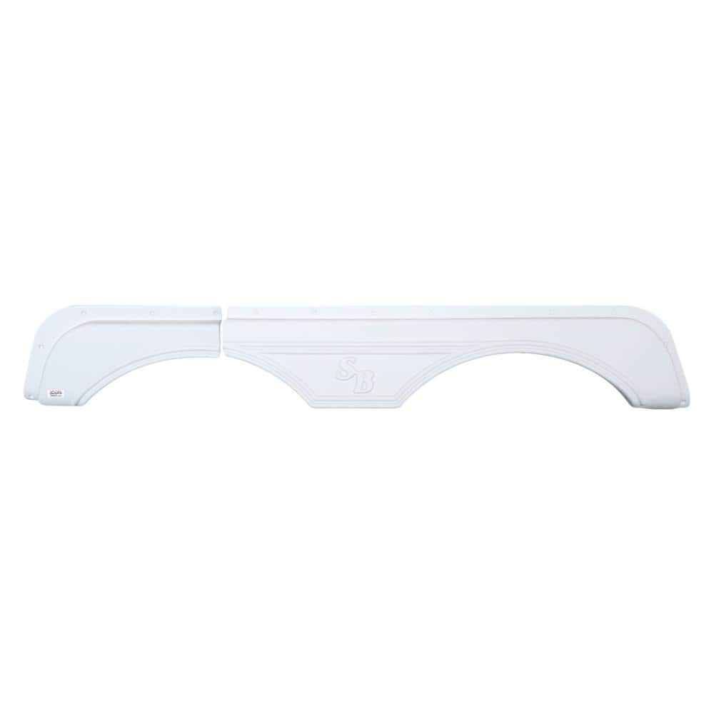 Tandem Axle Fender Skirt FS2628 for Sunnybrook-Polar White price history on PriceWatchPro
