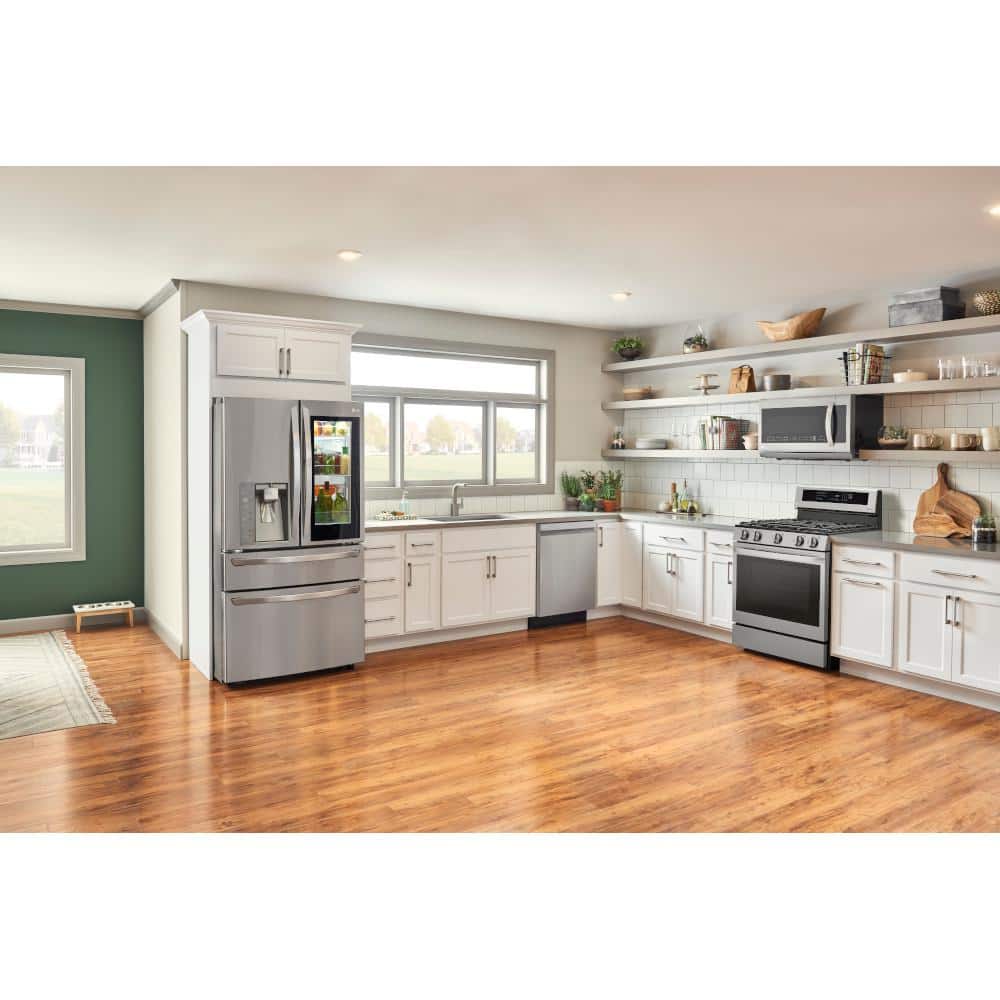 30" Stainless Steel Smart Freestanding Gas Range with Air Fry