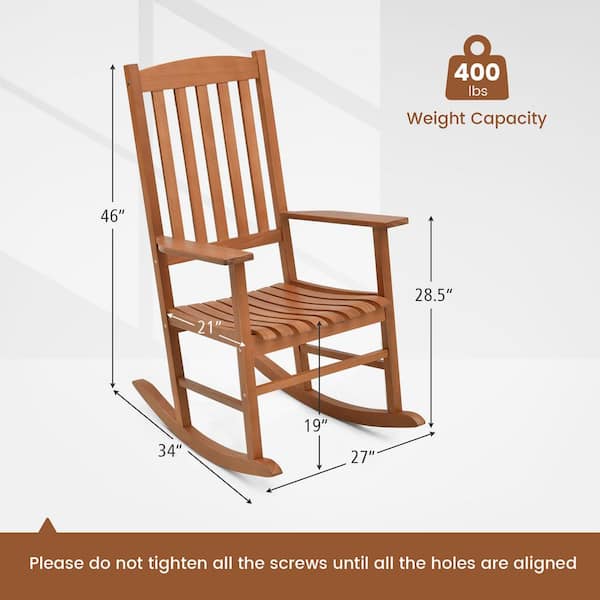 Rocking chair with high weight limit sale