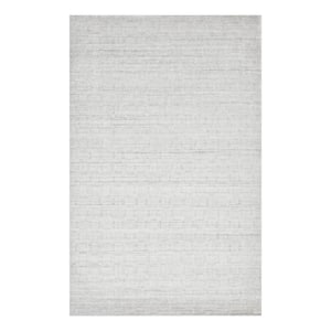 Peyton Contemporary Modern Alabaster 10 ft. x 14 ft. Hand Loomed Area Rug