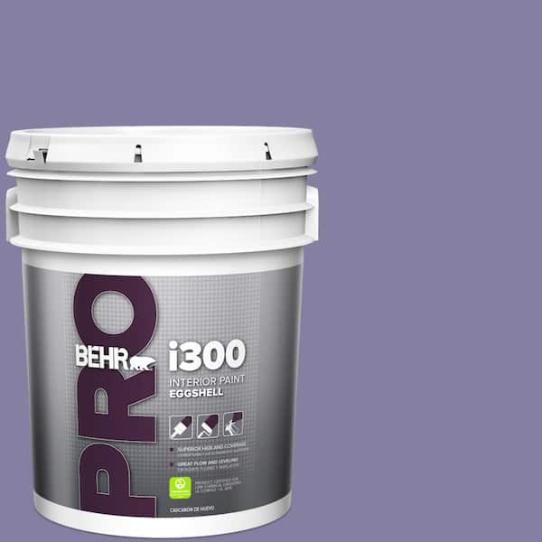 BEHR PRO 5 gal. #640D-6 Chinese Violet Eggshell Interior Paint